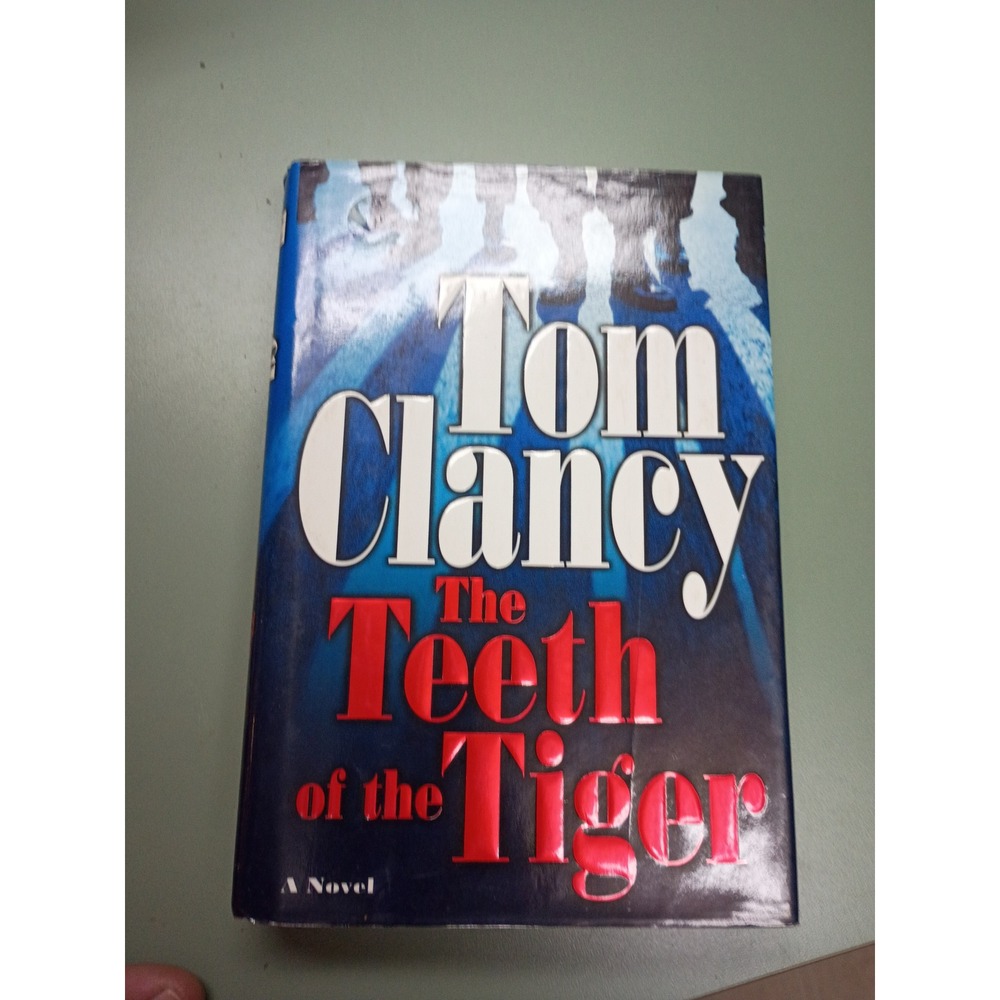 Tom Clancy The Teeth of the Tiger 1st Ed Hardcover 2003 Jack Ryan Jr Novel